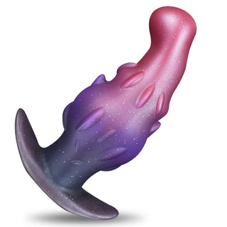 Purpurea Silicone Anal Plug Wearable With T-Base Design - Laphwing